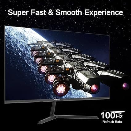 SANSUI Monitor 27 inch 100Hz IPS 1080P Computer Monitor HDMI VGA HDR Tilt Adjustable/VESA Compatible, for Game and Office (ES-27X3AL HDMI Cable Included) - Image 6