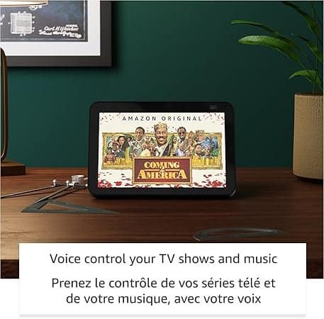 Echo Show 8 (2nd Gen, 2021 release) | HD smart display with Alexa and 13 MP camera | Charcoal - Image 4