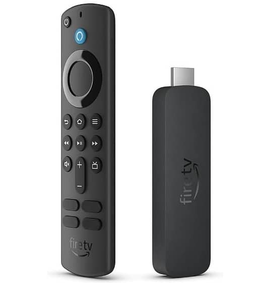 Amazon Fire TV Stick 4K streaming device, more than 700,000 movies and TV episodes, supports Wi-Fi 6, watch free & live TV