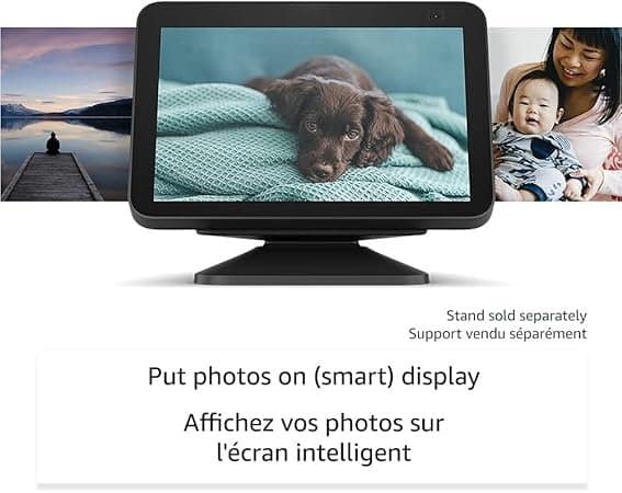 Echo Show 8 (2nd Gen, 2021 release) | HD smart display with Alexa and 13 MP camera | Charcoal - Image 3