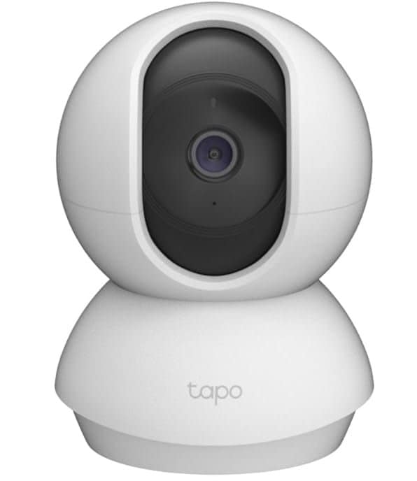 TP-Link Tapo Smart Pan/Tilt Indoor Security Camera, 360° Motion Tracking, 1080p Full HD WiFi Camera for Pet/Baby, Night Vision, 2-Way Audio, 128 GB Local Storage, Works w/Alexa & Google (Tapo C200)
