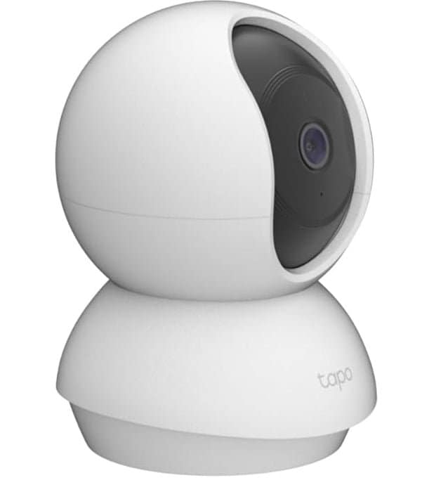 TP-Link Tapo Smart Pan/Tilt Indoor Security Camera, 360° Motion Tracking, 1080p Full HD WiFi Camera for Pet/Baby, Night Vision, 2-Way Audio, 128 GB Local Storage, Works w/Alexa & Google (Tapo C200) - Image 3