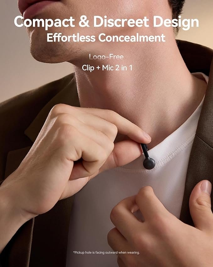 Hollyland Lark M2S Combo (Camera RX+USB-C RX+ Lightning Cable) Wireless Lavalier Microphone for iPhone/Camera/Android/PC - Image 6