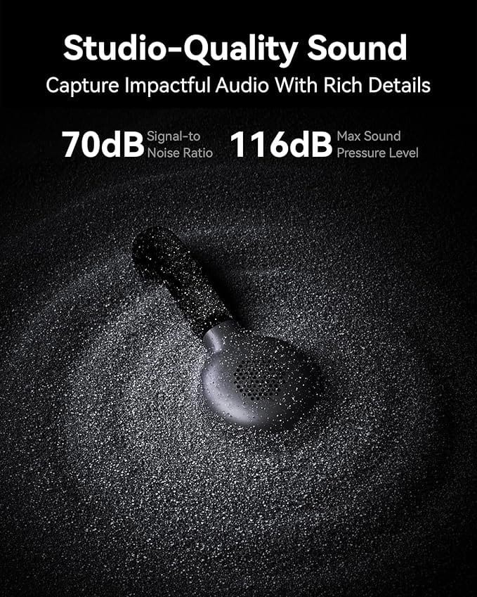 Hollyland Lark M2S Combo (Camera RX+USB-C RX+ Lightning Cable) Wireless Lavalier Microphone for iPhone/Camera/Android/PC - Image 4