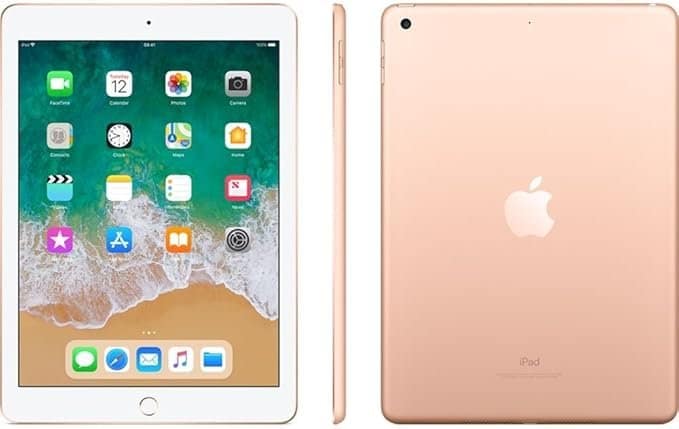 Apple iPad 2018 32GB, Gold (Refurbished) - Image 2