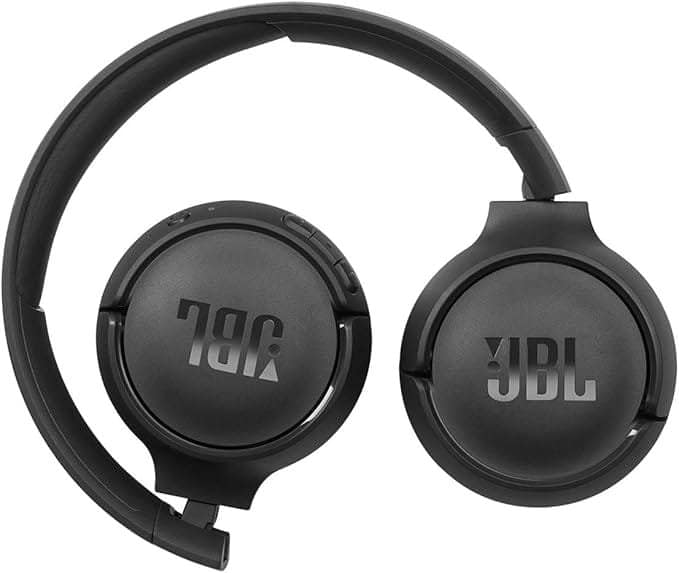 JBL Tune 510BT Wireless On-Ear Bluetooth Headphones - Black - Image 3